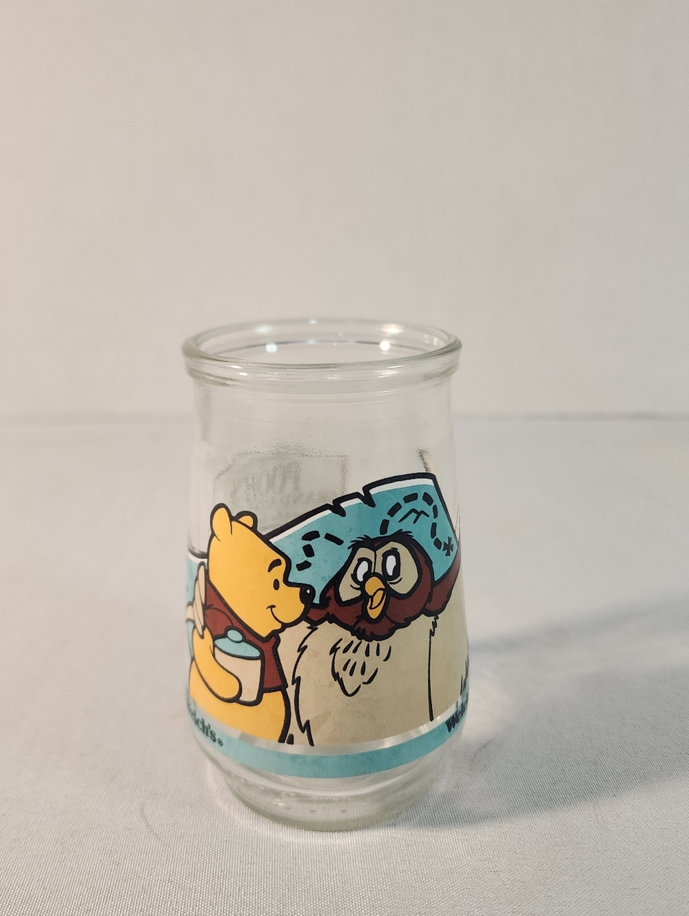 Welch’s Disney WINNIE THE POOH'S GRAND ADVENTURE Jelly Jar Glass Vtg 1997 # 1